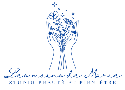 Logo Les Mains de Marie — Studio beauté et bien-être, Saint-Michel-en-l'Herm