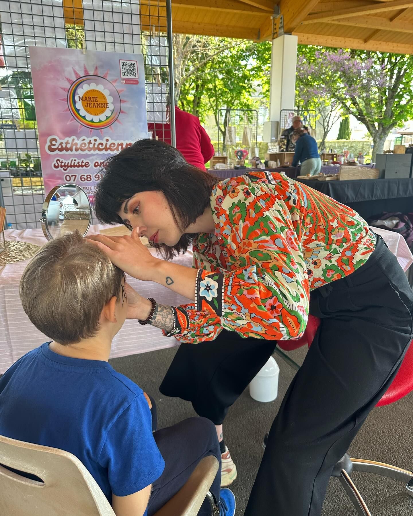 Maquillage enfant fête animation Les Mains de Marie Vendée